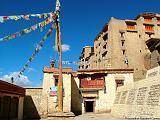 Leh-Soma gompa con il vecchio palazzo